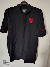 REASON X KEITH HARING POLO S/S TAGLIA L NERO/ROSSO