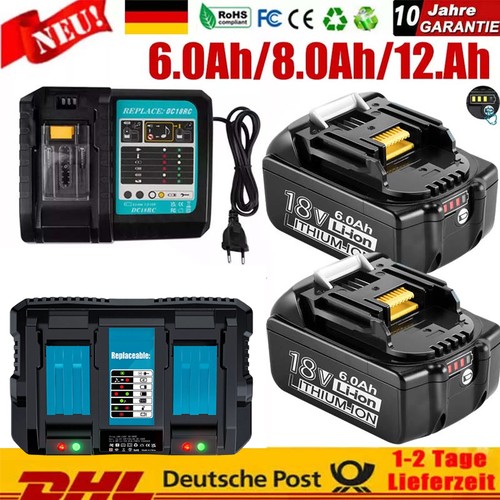 Batteria 18v 0ah - 8.0ah, 12.0ah