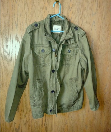 Old navy jacket men - jacket, large