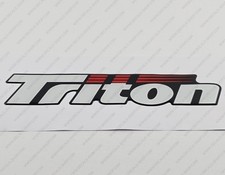 TRITON BOAT LOGO RAISED DOMED