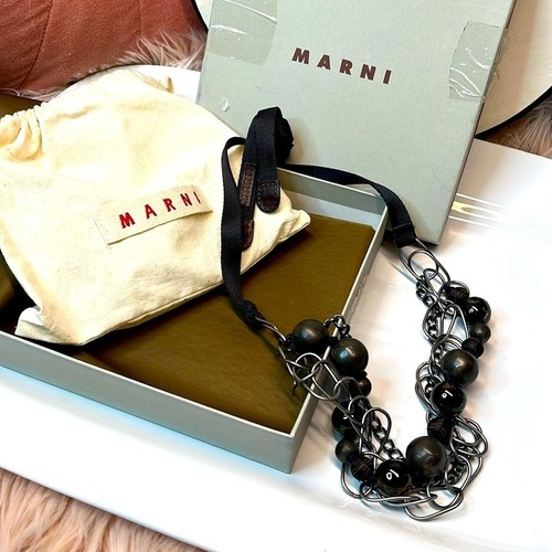 Marni collana multifilo - marni,