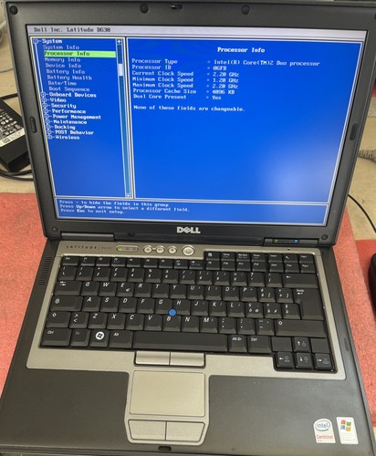 Dell d630 core 2 - dell, 14”