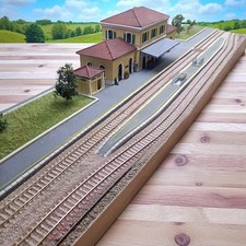 Diorama Plastico Ferroviario