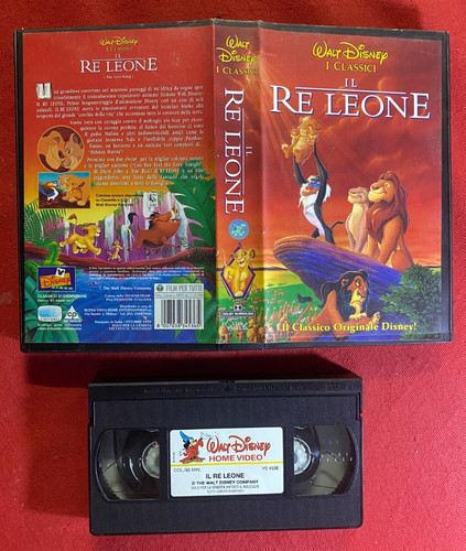Leone vhs walt disney - il,