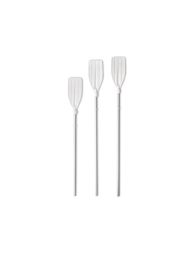 Coppia remi alluminio - in, con