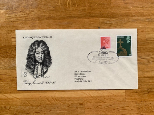 1980 fdc sumner king james - 1980,