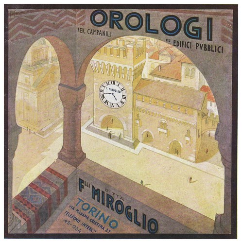 Pubblicita 1926 orologi - pubblicita',