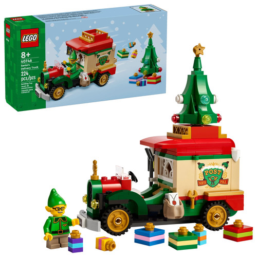 Lego babbo natale camion - lego,