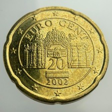 Moneta centesimi euro - 20, di