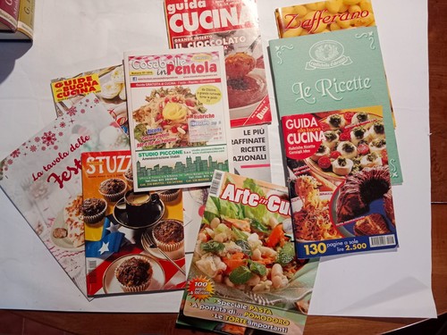 Lotto ricettari 10 riviste - lotto, /
