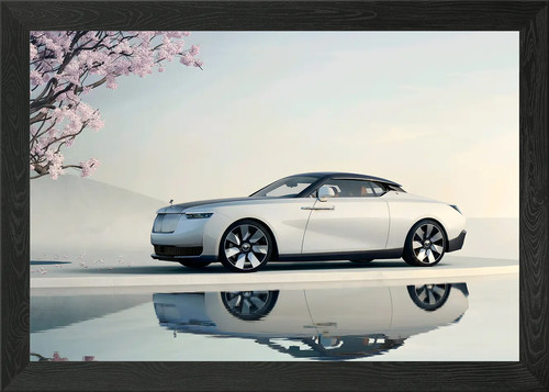 Rolls royce droptail poster