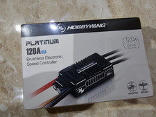 Hobbywing Platinum 120a V5 ESC Nuovo Sigillato 3-8S Elicottero Aereo RC
