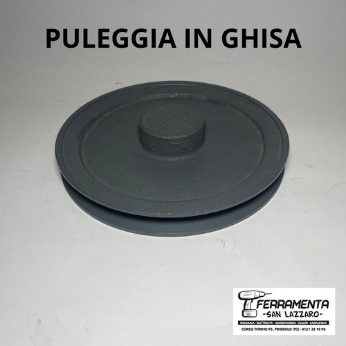 Puleggia ghisa gola - puleggia, in