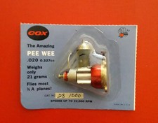 motore aeromodello vintage COX