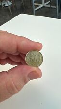 Moneta rara da 10 centesimi di euro del 1999 RF