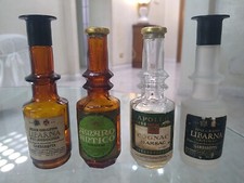 4 Mignon Cognac Napoleon Grappa Libarna Amaro Antico Mirafiori vintage 
