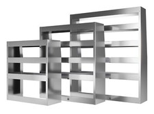 Scaffale per auto in alluminio