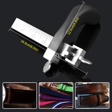 Cinghia Striscia Regolabile Cuoio Tagliacinture Manico Alluminio Taglio Strumento Artigianale