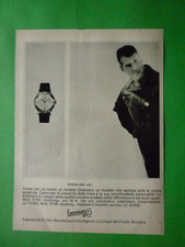 EBERHARD GOLDRING AUTOMATIC ORO 18K vintage Pubblicità 1 pagina 1964 OROLOGIO 