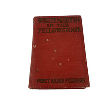 Vintage 1924 Westy Martin In The Yellowstone Percy Keese Fitzhugh HC Boy Scouts