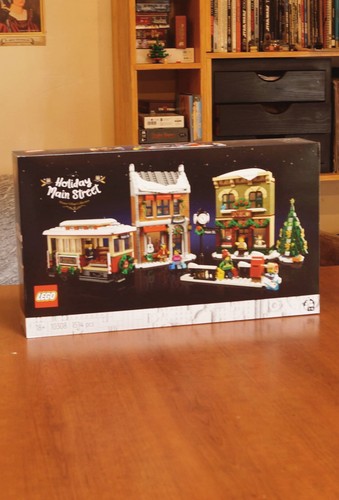Lego winter village holiday - winter, village-