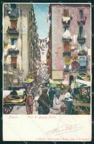 Napoli città vico basso porto - napoli,
