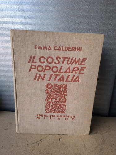 Calderini il costume - e.,