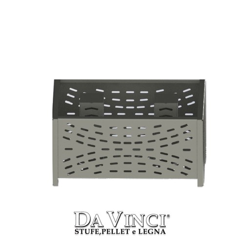 Cesto brucia pellet per camini - cesto,