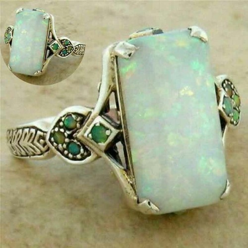Anello opale fuoco misura - opale, di