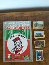 Storia Del Risorgimento Italiano, Raccolta Figurine Panini Album+ 125 Figurine