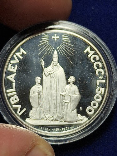 San marino 5000 lire - lire, giubileo