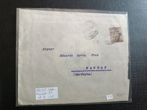 Regno perfin 1922 salata - regno,