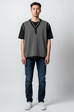 Gilet maglione gilet lana