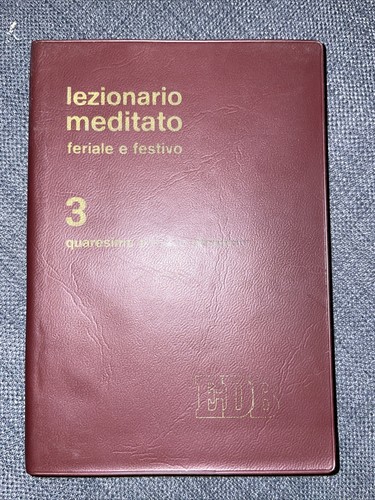 Lezionario meditato 3 - il,