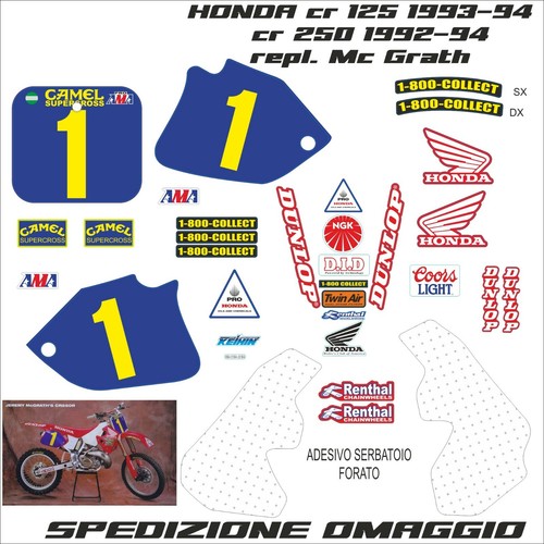 Honda 125 1993 - honda, cr
