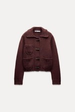 NWT ZARA CHUNKY KNIT CARDIGAN
