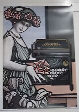 MANIFESTO AFFICHE OLIVETTI FLAVIO COSTANTINI MATA HARI 1977