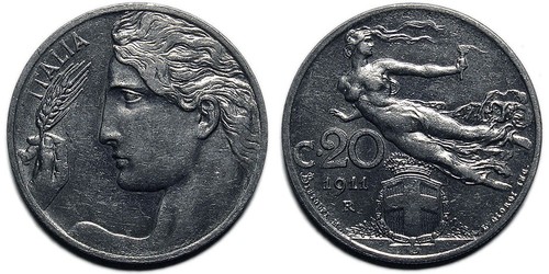 Centesimi 1911 quasi spl - centesimi,