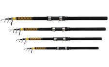 WFT Never Crack Tele Heavy Spin 100-400g Canna da Pesca Telescopica 2,10m -