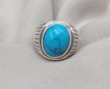 Tibetano Turchese Anello 925