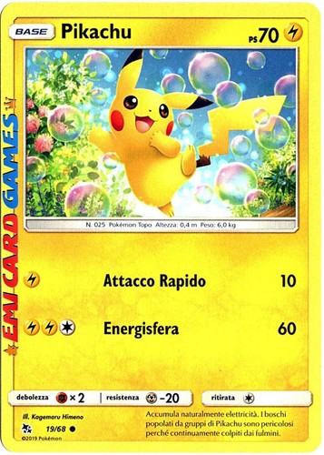 Pikachu comune ita - pikachu,