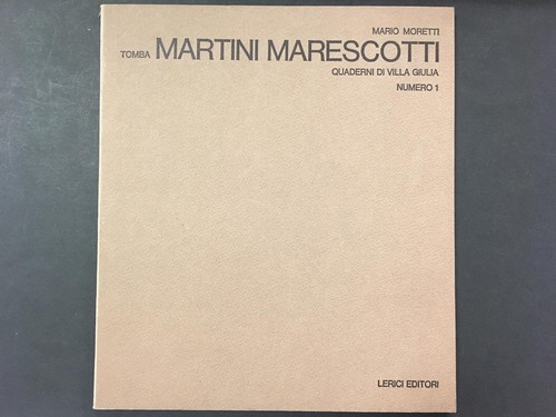 Moretti mario tomba martini - moretti, mario.