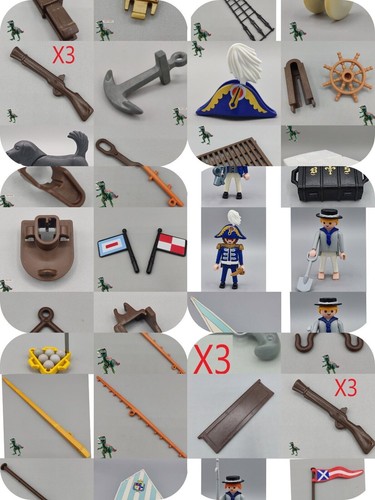 Playmobil 3055 3740 goletta