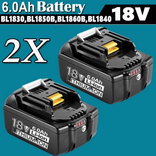 Sostituzione 18v 0ah per - 2x, 18v/6,0ah
