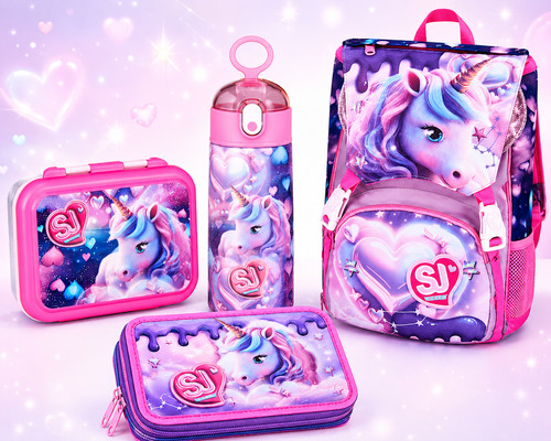 Kit scuola girl unicorno - kit,