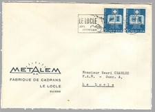 CR0905 Svizzera Copertina Avversiting: Fabbrica di Orologi - Metalm