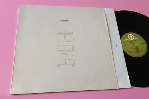 Lucio battisti apparenza - lp, l'apparenza