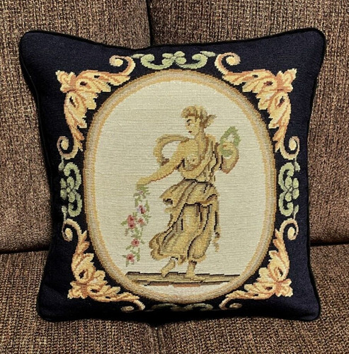 Copricuscino vintage lana