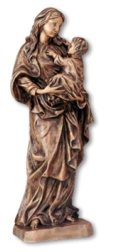 Statua madonna con bambino - madonna,