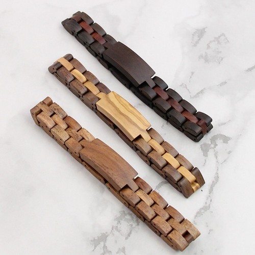 Bracciale uomo legno - , a